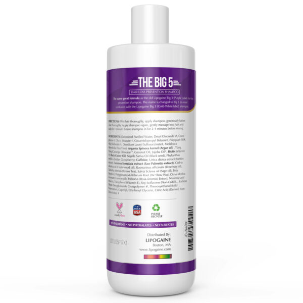 Plus5 Shampoo Hair Rejuvenating Big 5 Shampoo - Lipogaine